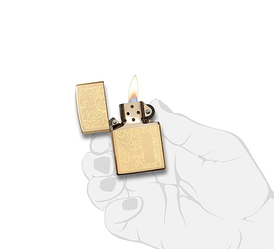 Zippo classic venetian brass