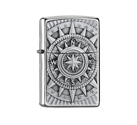 Zippo compass emblem