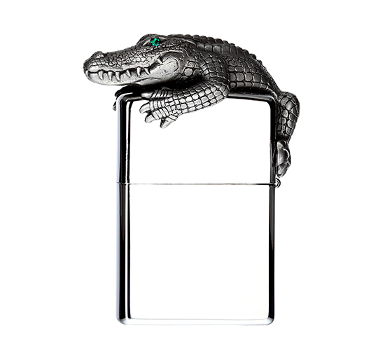 Zippo crocodile 3d figurine 2