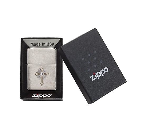 Doosje met de Cross en Stone  van Zippo