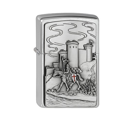 Zippo crusade castle emblem