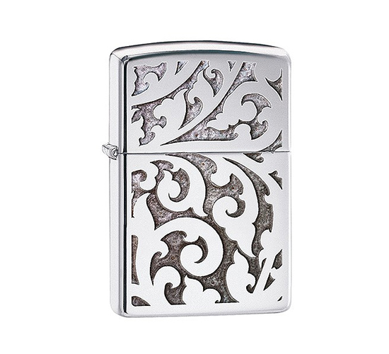 Zippo filigree