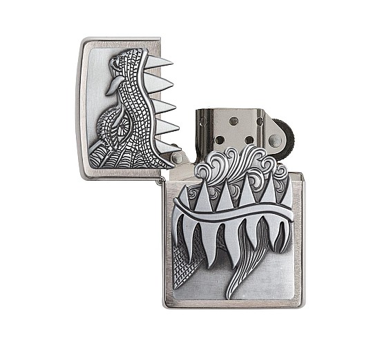 Zippo Fire breathing dragon met openings surprise