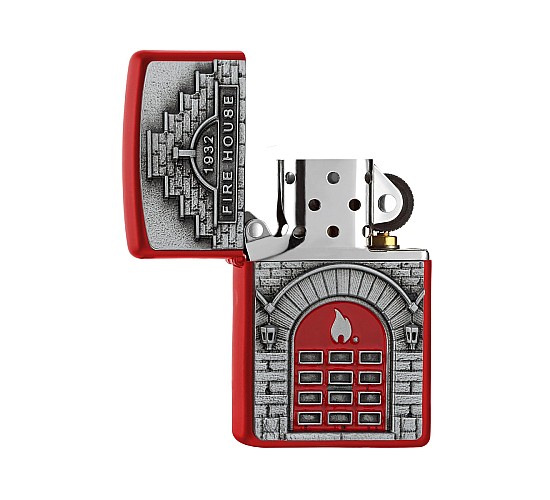 Zippo fire house emblem