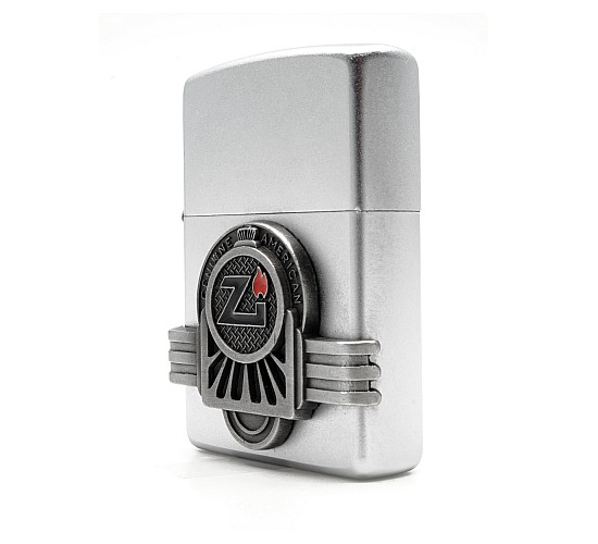 Zippo flame embleem 2000 satin