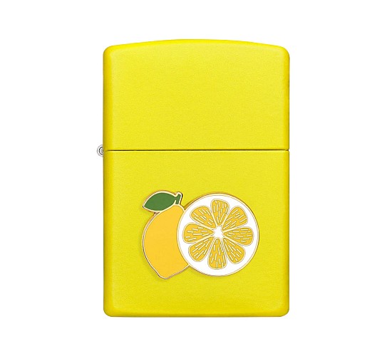 Zippo foodie collectie lemon