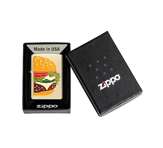Zippo foodie hamburger