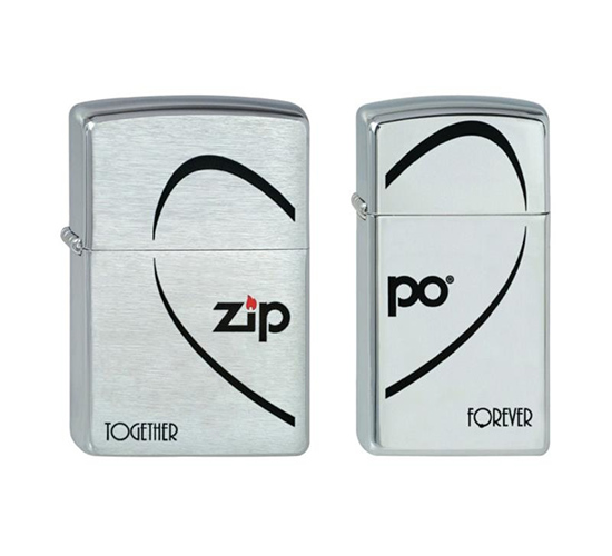 Zippo forever together los