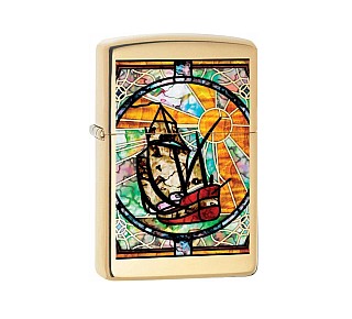 Zippo Fusion ship (brass)
