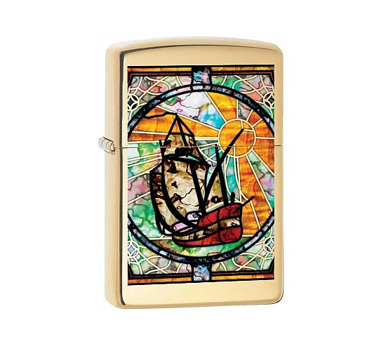 Zippo fusion ship brass