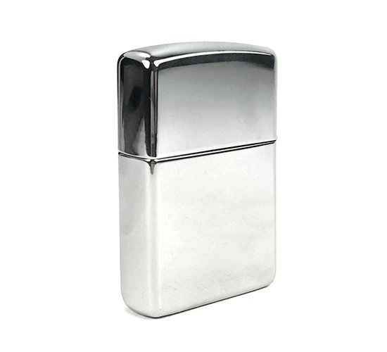 Achterkant van Zippo fusion ace of spades