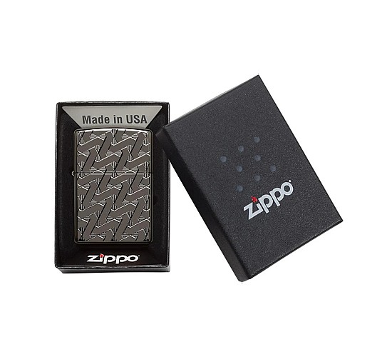 Zippo geometric weave design doosje