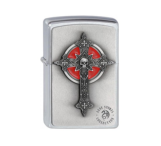 Zippo gothic cross