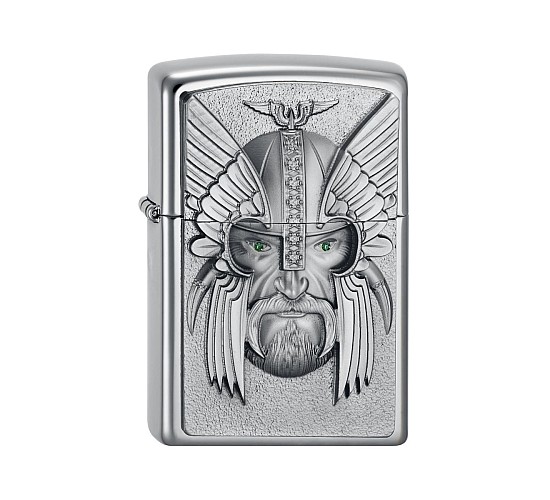 Zippo green eyed viking