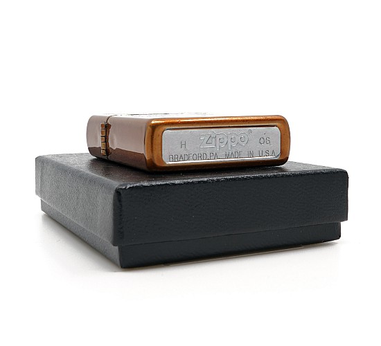 Zippo h 2006 toffee black box