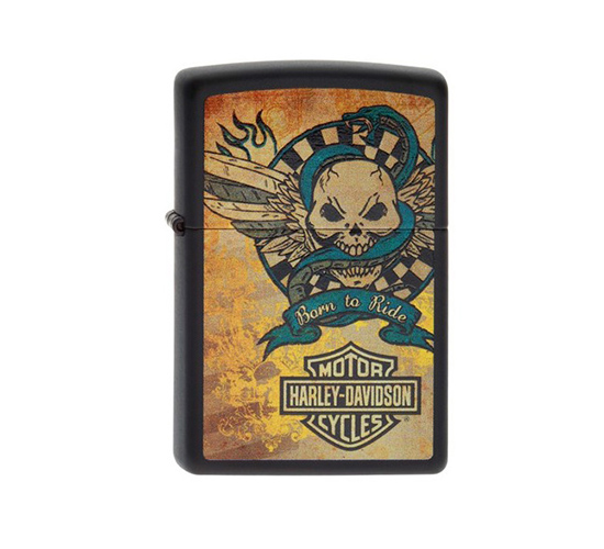 Zippo harley born to ride