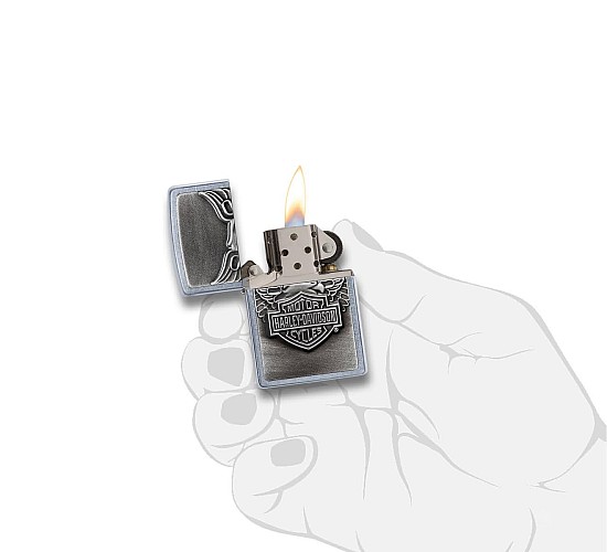Zippo harley davidson edgy eagle