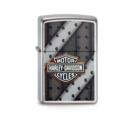 Zippo harley davidson steel