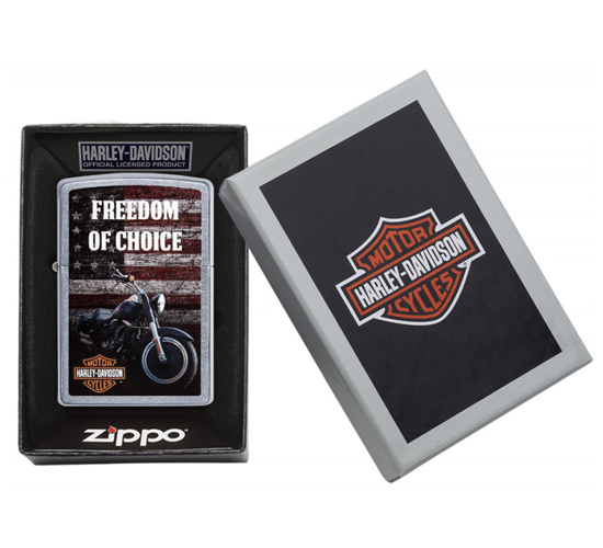 Zippo hd freedom of choice doosje