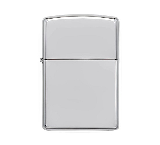 Zippo high polish chrome armor heavy wall