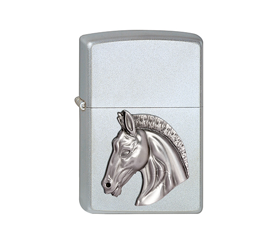 Zippo horse head 3d