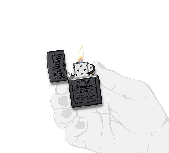 Zippo jack daniels black