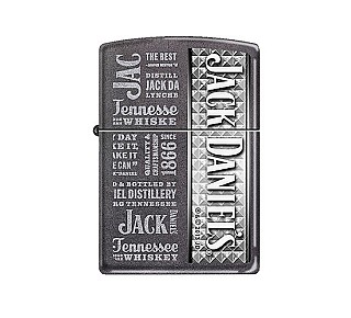 Zippo Jack Daniel's grey dusk