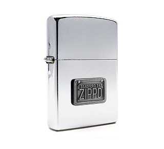 Zippo Licence plate