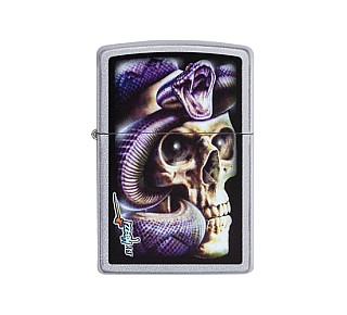 Zippo Mazzi Skull snake