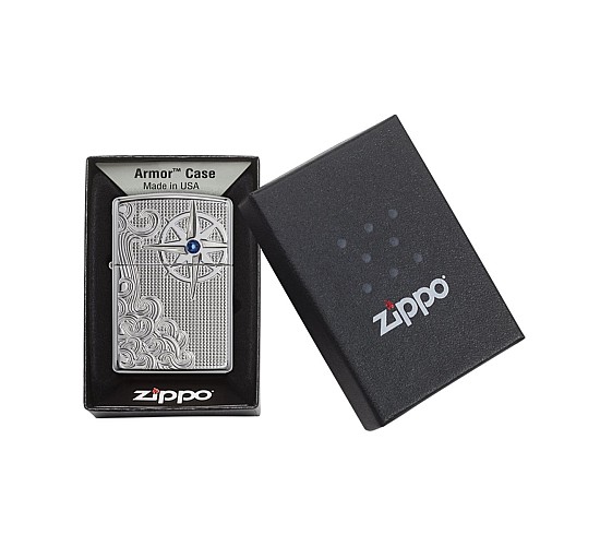 Zippo nautic waves armor case