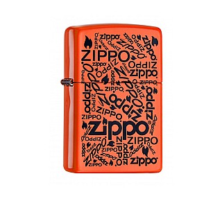 Zippo Neon orange