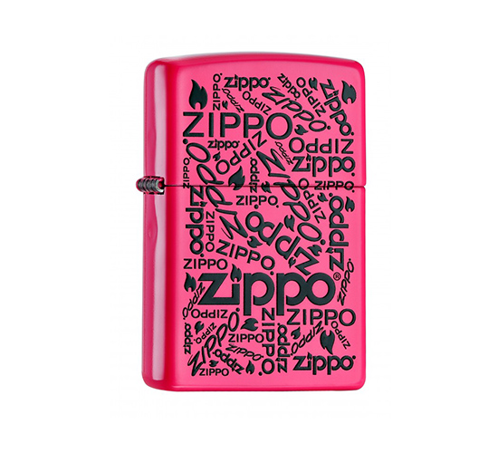 Zippo neon pink