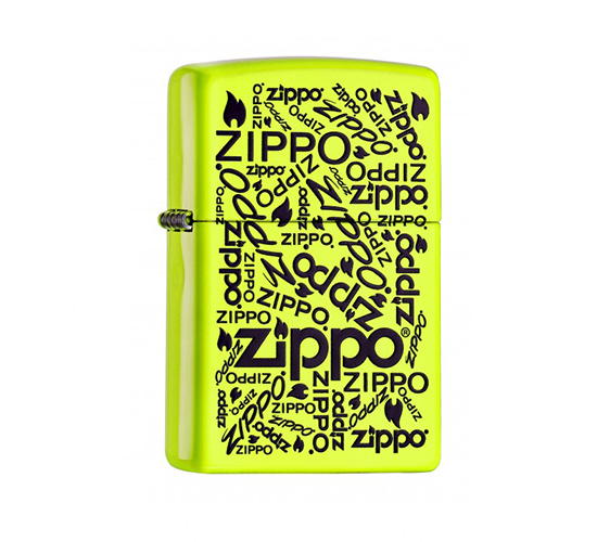 Zippo neon yellow