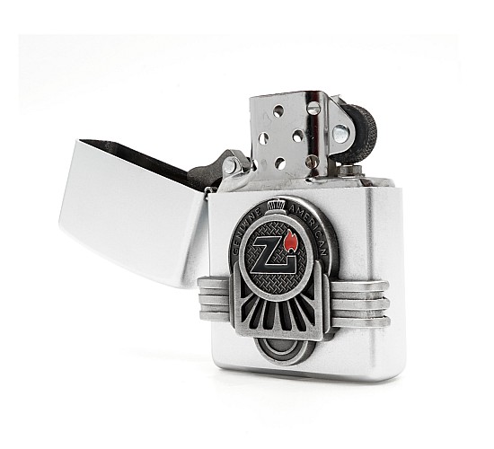 Zippo open binnenkant american embleem