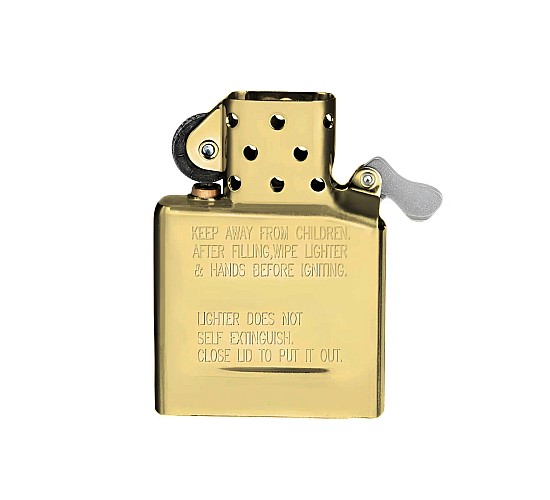 Zippo original insert brass