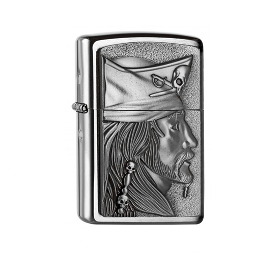Zippo pirate face