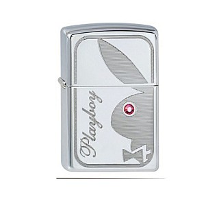 Zippo Playboy Pink eyed Bunny