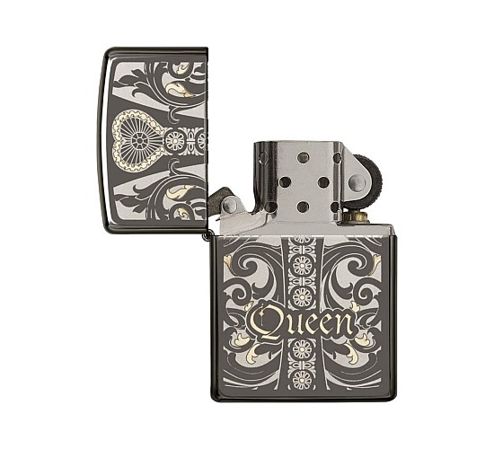 Zippo queen black ice