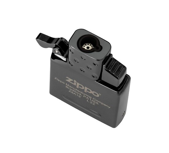 Zippo single torch butane insert black