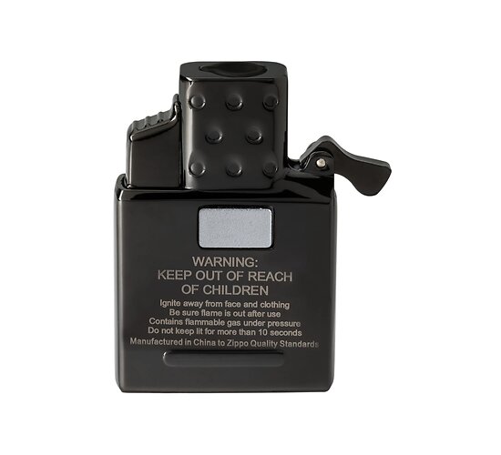 Zippo single torch insert black