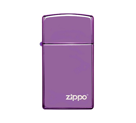 Slim aansteker abyss finish met zippo logo