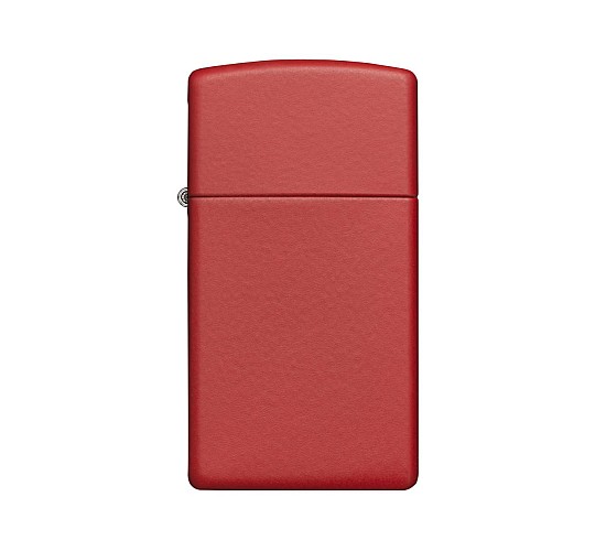 Zippo slim red matte