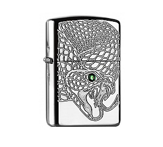 Zippo Snake Crystal eye