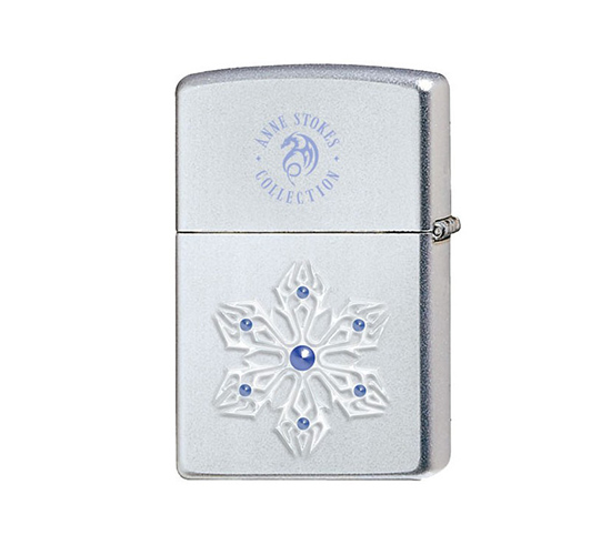 Snow Fairy Zippo achterkant