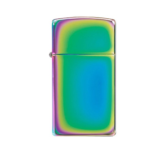 Zippo slim case aansteker met spectrum finish