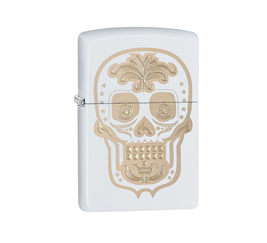 Zippo sugar skull