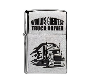Zippo Truck with flames