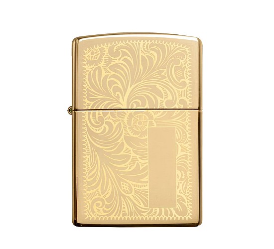 Zippo regular brass met Venetian® design