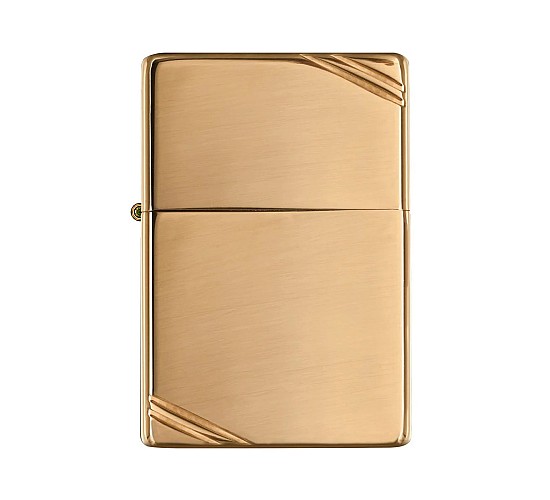 High polish brass zippo vintage 1935 case