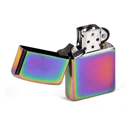 Unieke spectrum design als regular zippo